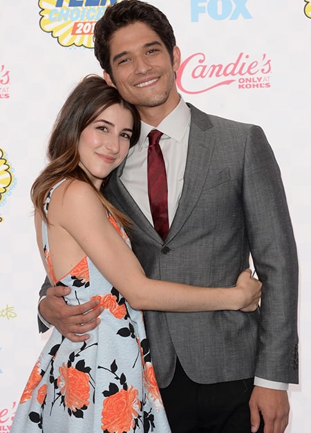 Actor Tyler Posey and his former fiancee Seana Gorlick